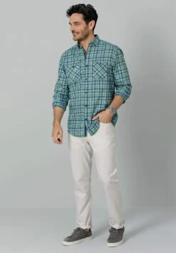 Overhemd - Blau Neongrün 12 Overhemd - Blau Neongrün -Jack and Jones Verkoopwinkel d35e0643868d442d9ebe3adf60c66616