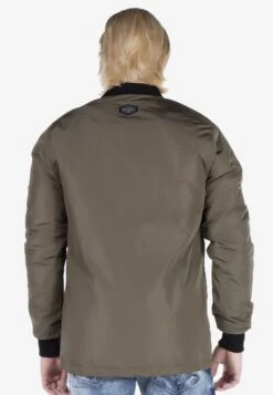 Cipo & Baxx Halflange Jas - Khaki -Jack and Jones Verkoopwinkel d3716ac99e614a97b096b23dd4dc0cb5