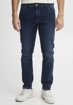 Solid Sddunley - Slim Fit Jeans - Dark Blue Denim