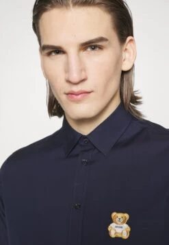 MOSCHINO Blouse - Overhemd - Blue -Jack and Jones Verkoopwinkel d3e454767f874eb8a62cef5c70a256d5