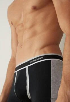 Intimissimi Supima Stretch - Boxershort - Schwarz Black/Light Grey Blend -Jack and Jones Verkoopwinkel d49c27d6b79742cb8e056cbdef50a1a1