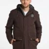 Mimo - Winterjas - Dunkelbraun -Jack and Jones Verkoopwinkel d4ebfc7d02444c05a5f2da6900b25677