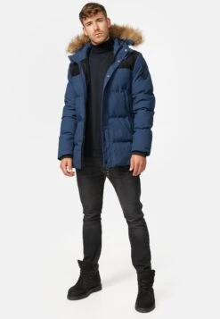 Indicode Jeans Hexyl - Winterjas - Navy 8 Indicode Jeans Hexyl - Winterjas - Navy -Jack and Jones Verkoopwinkel d5ca78c9232f4c0e8fc5f639c159e2ea
