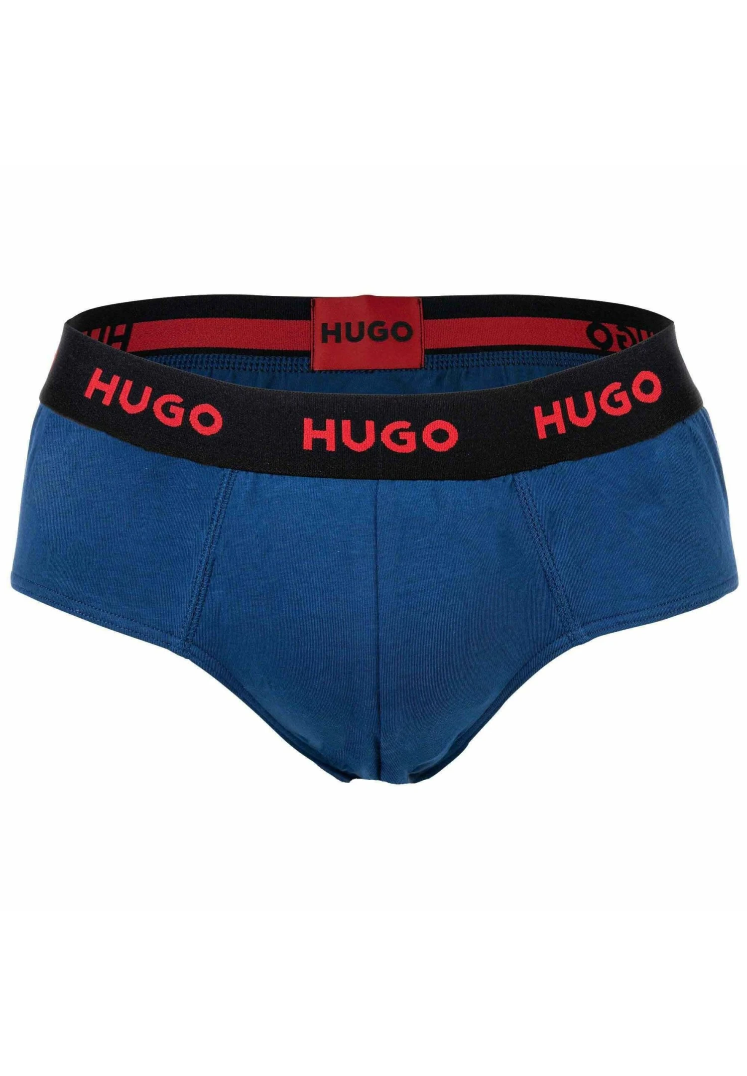 Hugo Hip Triple 3Pack - Slip - Weiß Blau Schwarz 5 Hugo Hip Triple 3Pack - Slip - Weiß Blau Schwarz - Afbeelding 3