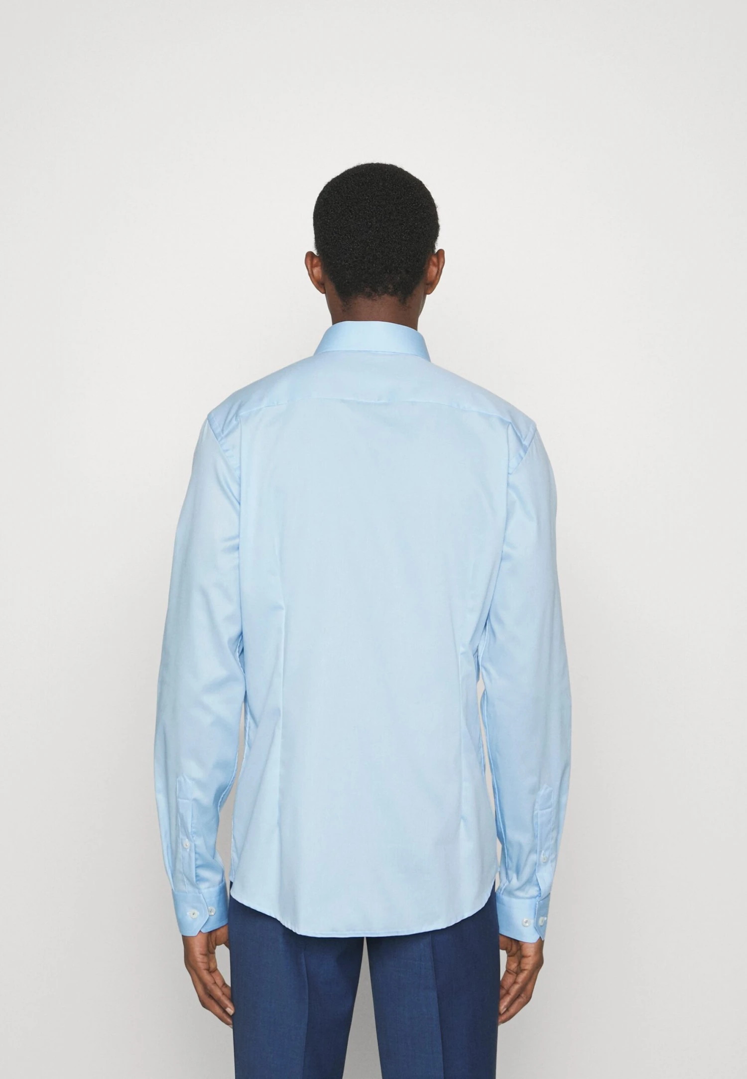 ETON Super Slim Fit Stretch - Zakelijk Overhemd - Light Blue 5 ETON Super Slim Fit Stretch - Zakelijk Overhemd - Light Blue - Afbeelding 3