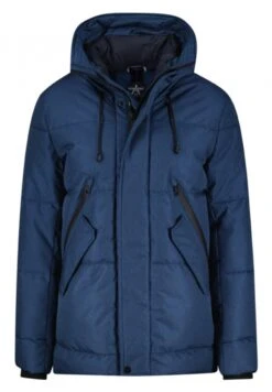 Puffer - Winterjas - Blau Meliert -Jack and Jones Verkoopwinkel d63457cfb4e549f5b4a2dbe88ade2955
