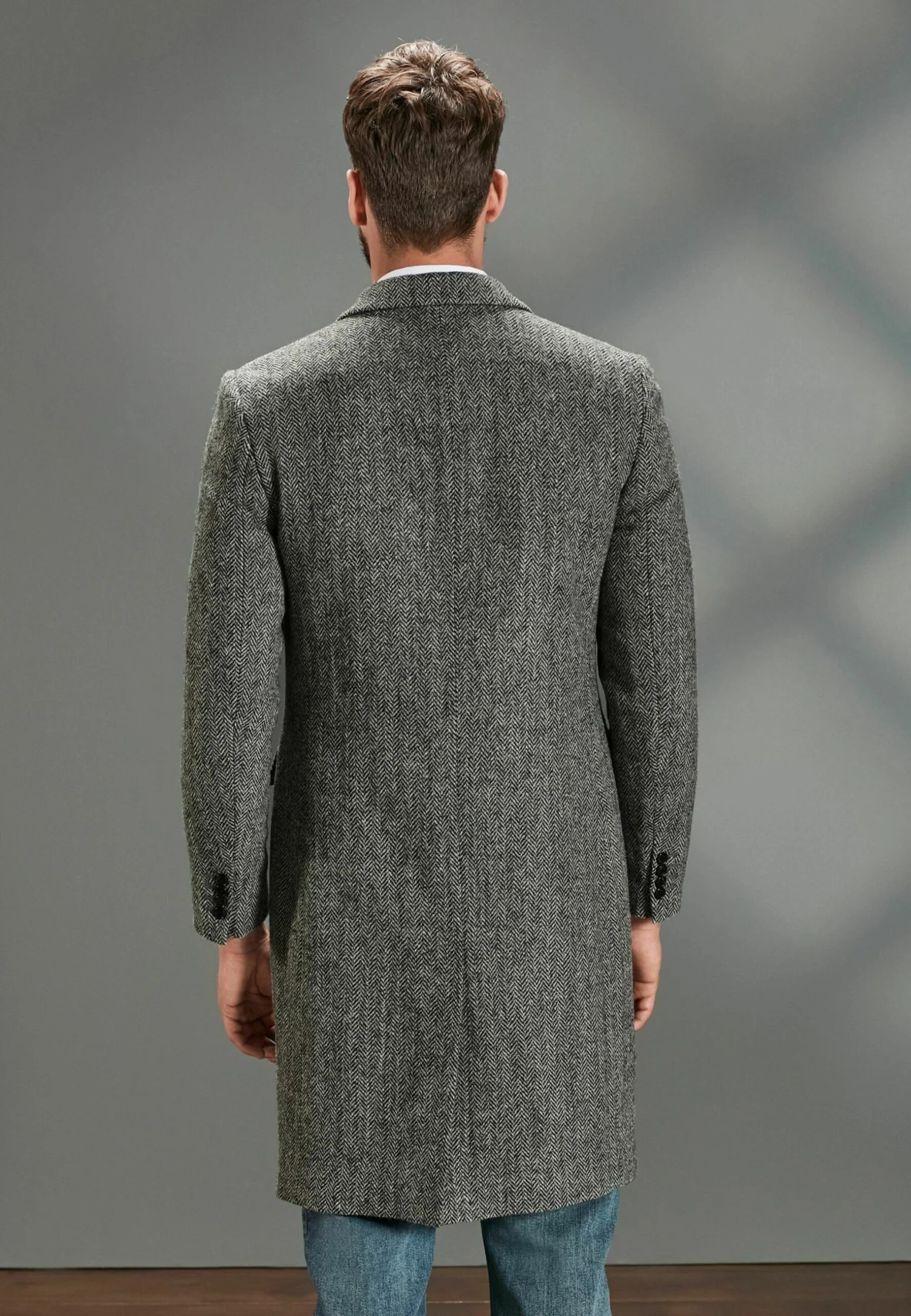 Next Signature Harris - Mantel - Grey 5 Next Signature Harris - Mantel - Grey - Afbeelding 3