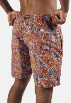 Seaqual Yarn - Zwemshorts - Paisley Red -Jack and Jones Verkoopwinkel d668042239294e0784f60a51f66fa218