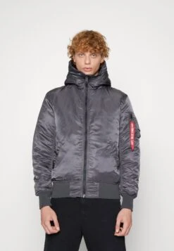 Alpha Industries Hooded - Jas - Vintage Grey -Jack and Jones Verkoopwinkel d71cadffc97c4030ba62194125fff52b