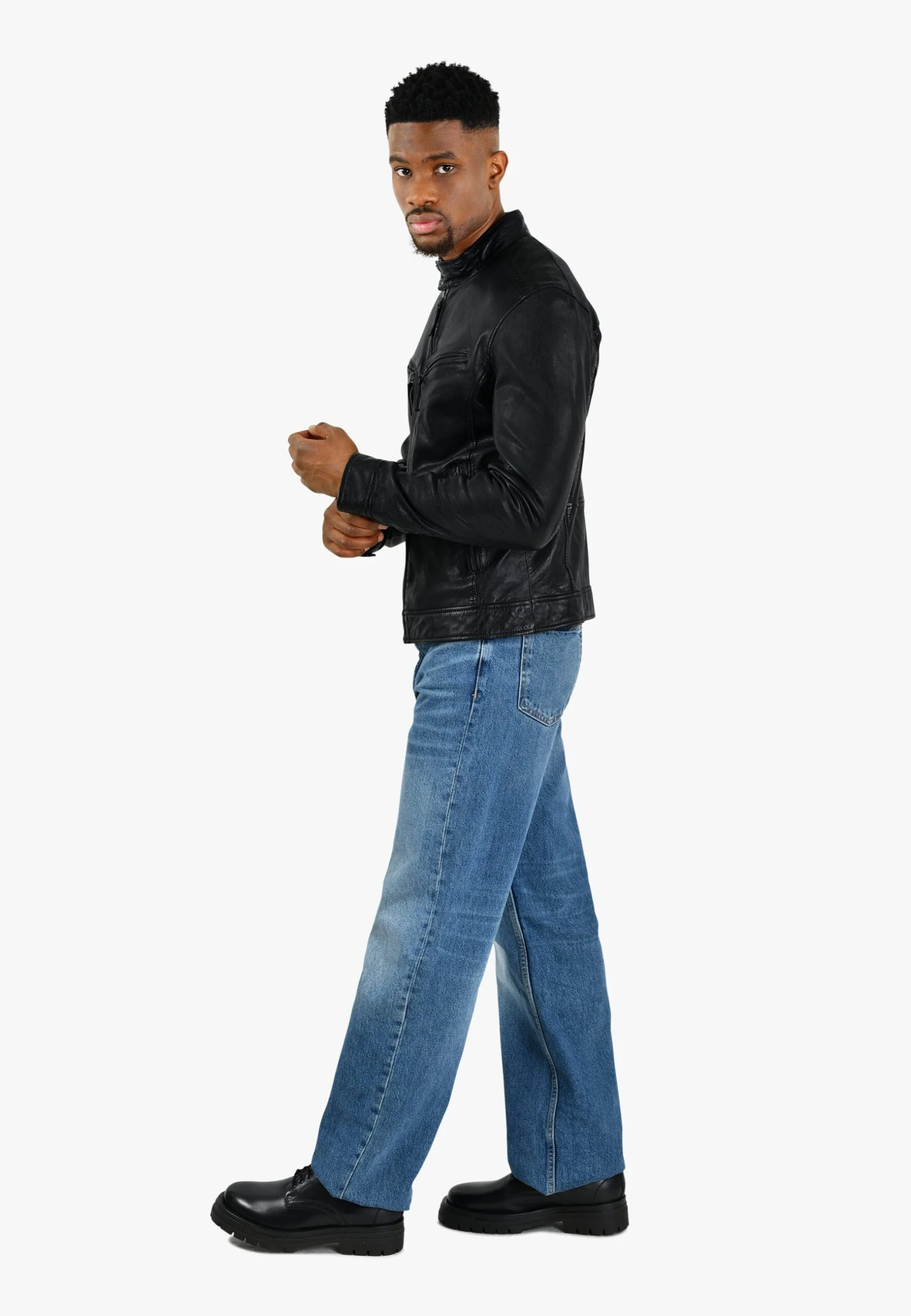 Oakwood Nashville - Leren Jas - Black 6 Oakwood Nashville - Leren Jas - Black - Afbeelding 4