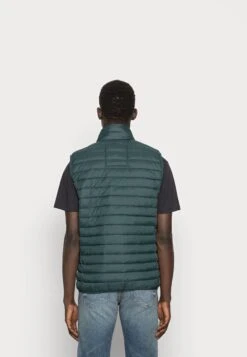 ESPRIT Recthins Vest - Bodywarmer - Teal Blue -Jack and Jones Verkoopwinkel d7e7c75f8c8248a188b0bc5e2f369b38