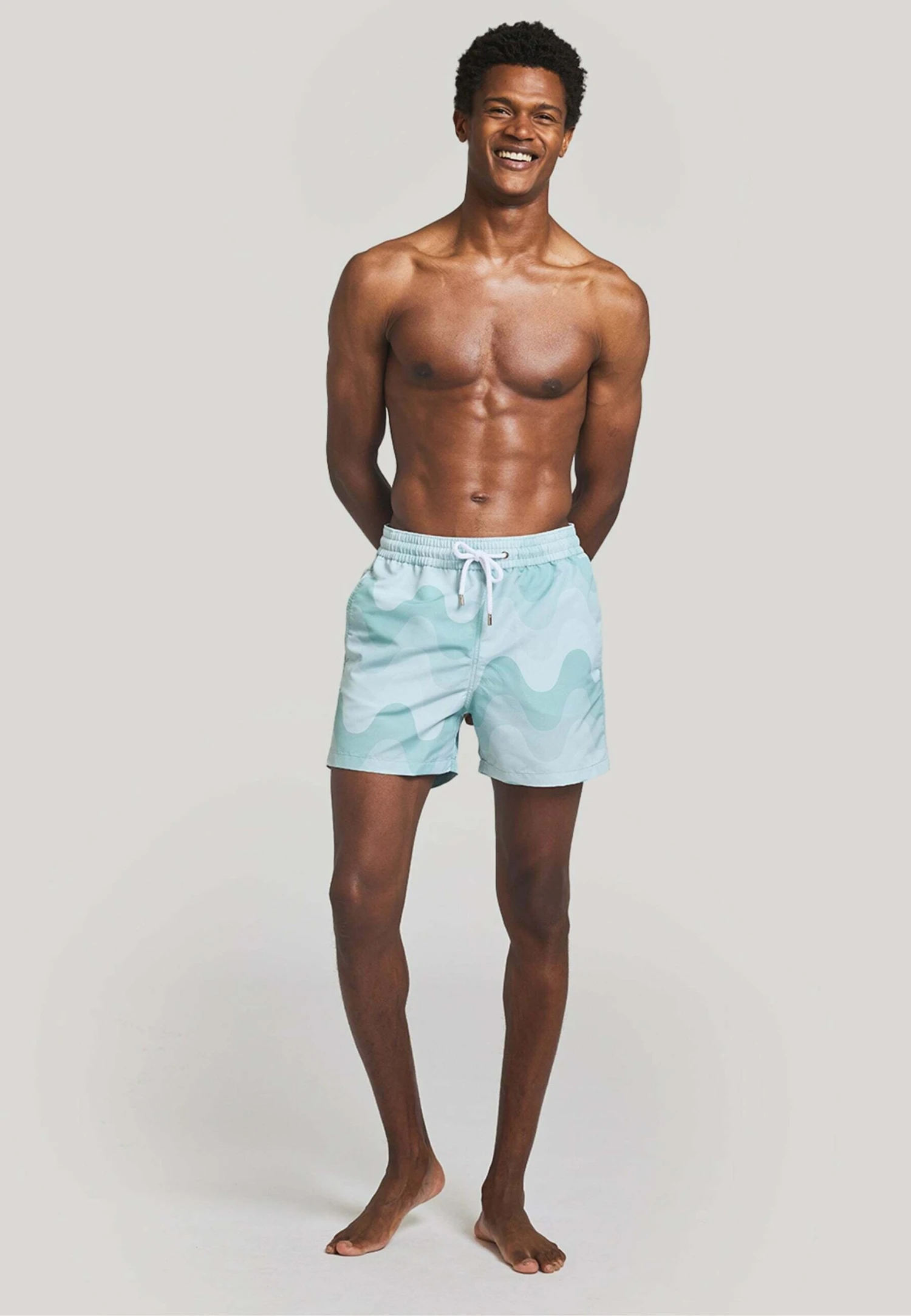 Copacabana Grade- Zwemshorts - Pastel Mint 3 Copacabana Grade- Zwemshorts - Pastel Mint
