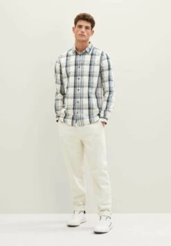 Tom Tailor Karriertes- Overhemd - Off White Teal Lilac Check 9 Tom Tailor Karriertes- Overhemd - Off White Teal Lilac Check -Jack and Jones Verkoopwinkel d84b66d0c1304cab9ab3a28c4dc5a8af