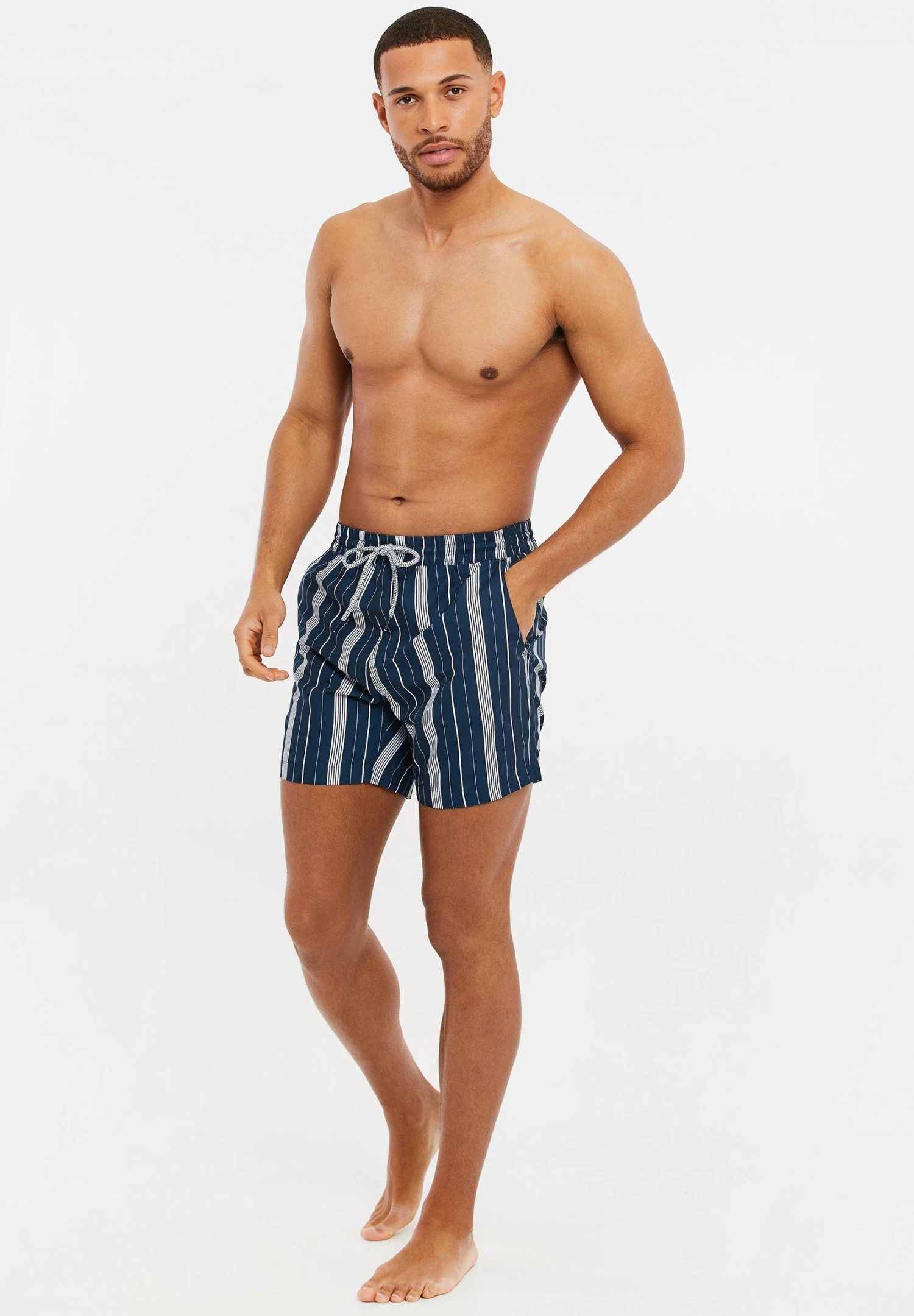 Threadbare Thbjanerio - Zwemshorts - Navy 4 Threadbare Thbjanerio - Zwemshorts - Navy - Afbeelding 2