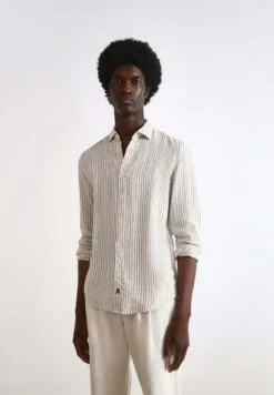 Scalpers Overhemd - Beige Stripes