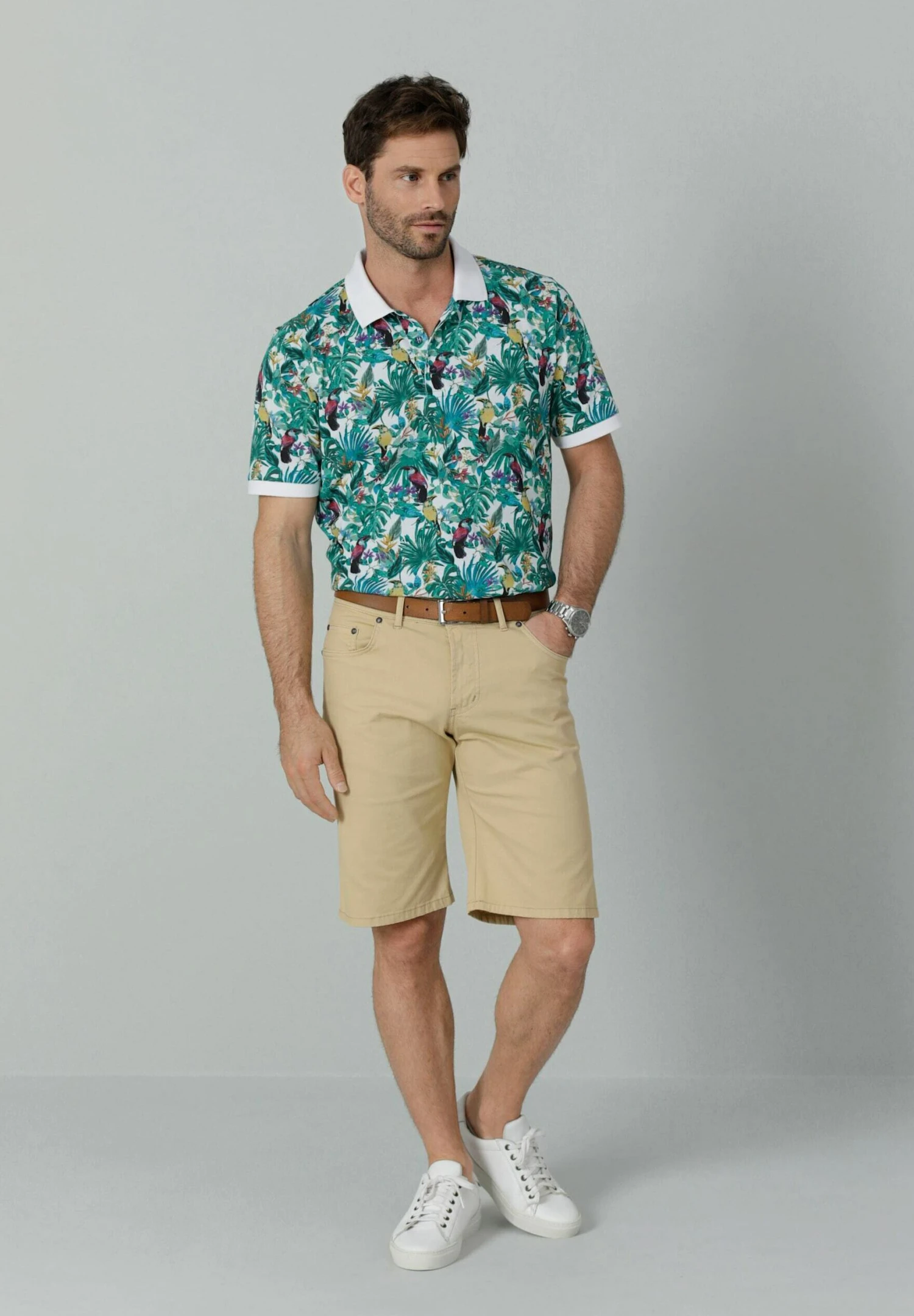 Bermuda - Jeansshort - Gelb 4 Bermuda - Jeansshort - Gelb - Afbeelding 2