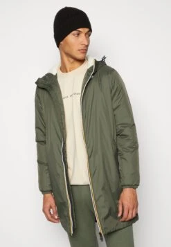 K-Way Le Vrai 3.0 Eiffel Orsetto Unisex - Regenjas - Green Blackish -Jack and Jones Verkoopwinkel d959f846609042d29c151896be60994b