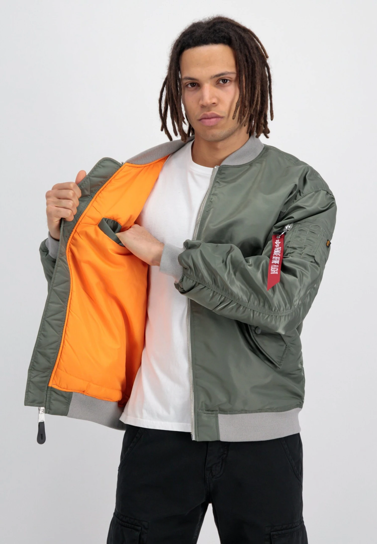 Alpha Industries Bomberjacks - Vintage Green 6 Alpha Industries Bomberjacks - Vintage Green - Afbeelding 4