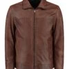 Leren Jas - Brown -Jack and Jones Verkoopwinkel d981bcc73c164c23962d31755aab6961