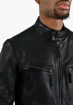 Oakwood Nashville - Leren Jas - Black 12 Oakwood Nashville - Leren Jas - Black -Jack and Jones Verkoopwinkel d9d51ac281034be98e2df544c3bdf0bf
