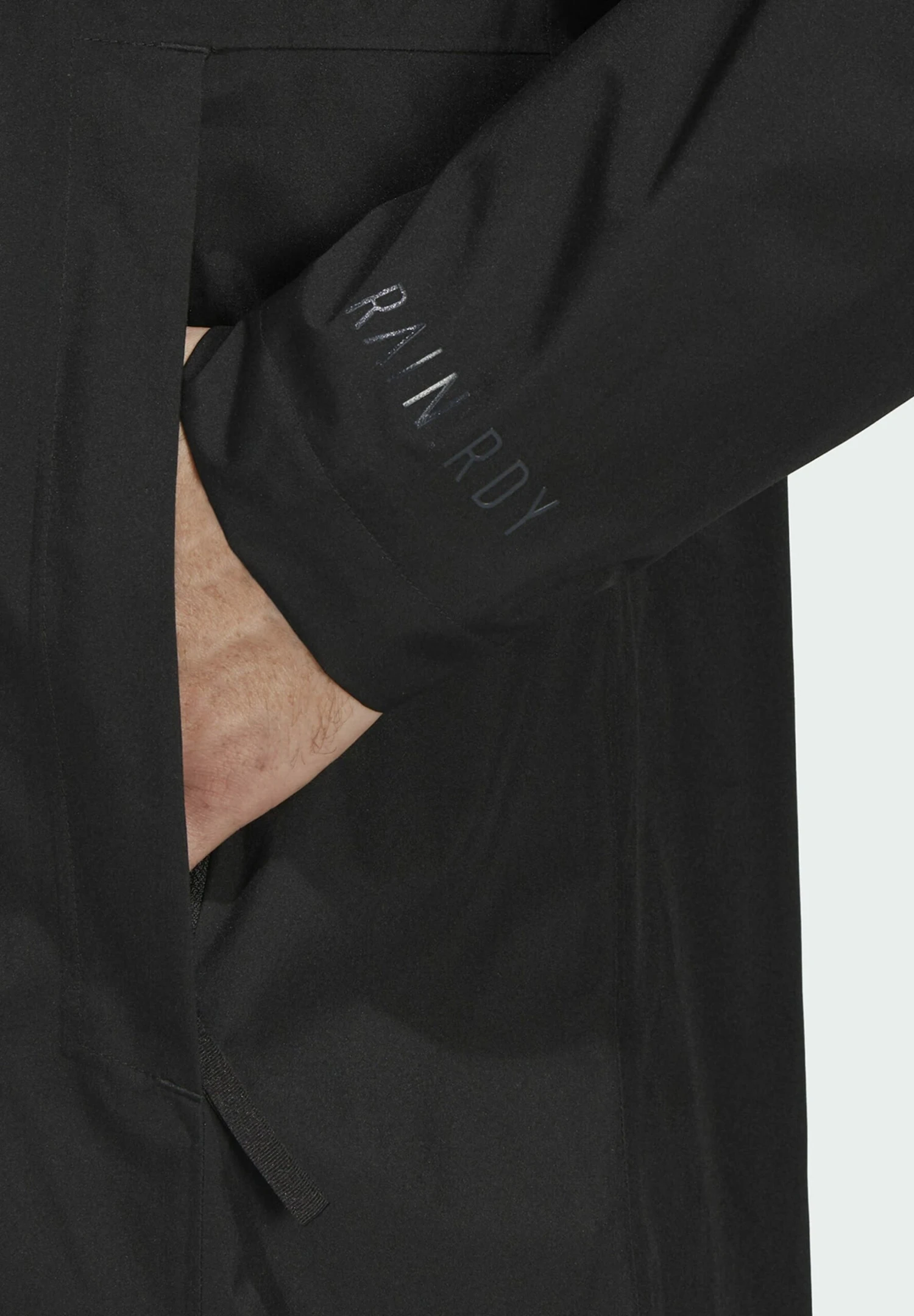 ADIDAS PERFORMANCE Traveer Rain Rdy - Parka - Black 8 ADIDAS PERFORMANCE Traveer Rain Rdy - Parka - Black - Afbeelding 6