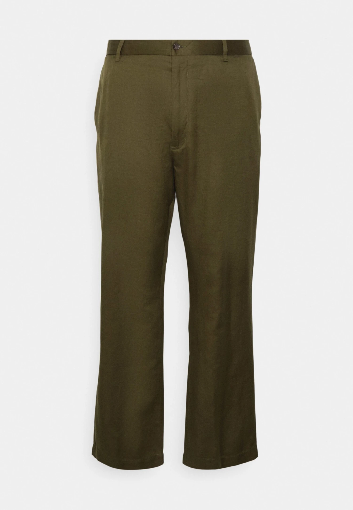 Classic Fit Linen-Blend Trouser - Broek - Canopy Olive 6 Classic Fit Linen-Blend Trouser - Broek - Canopy Olive - Afbeelding 4