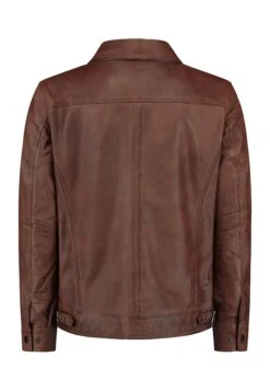 Leren Jas - Brown 6 Leren Jas - Brown -Jack and Jones Verkoopwinkel db018845a34148839abf0f4d932fdf99