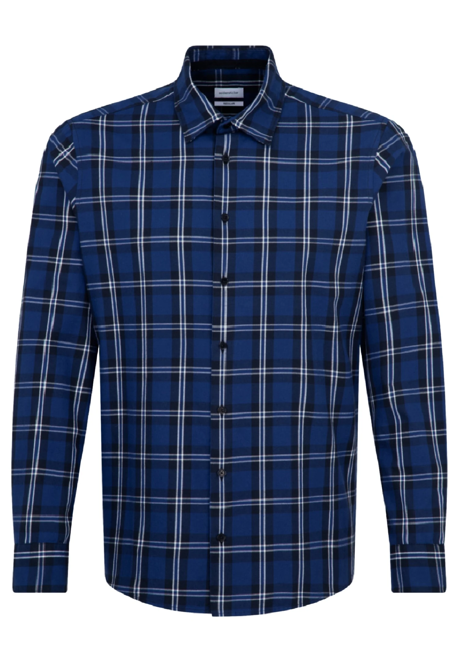 Seidensticker Casual - Overhemd - Dark Blue 8 Seidensticker Casual - Overhemd - Dark Blue - Afbeelding 6
