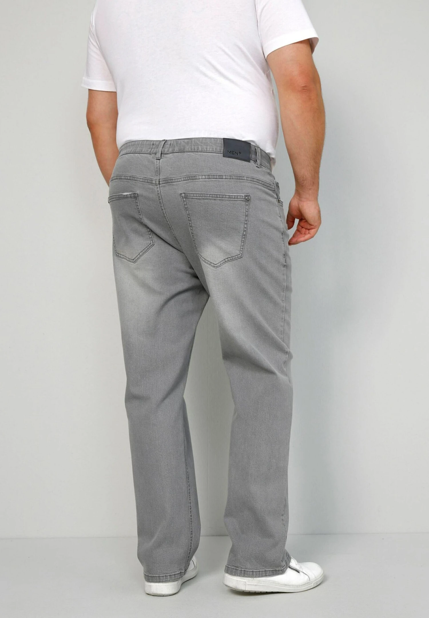 Straight Leg Jeans - Grey 5 Straight Leg Jeans - Grey - Afbeelding 3