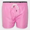 Bobbie Swim With Logo Waistband - Zwemshorts - Bubblegum Pink