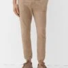 QS By S.Oliver Twill Mit Tunnelzug - Chino - Sandfarben