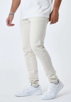 Surpiqûre Contrastée - Slim Fit Jeans - Ivoire 12 Surpiqûre Contrastée - Slim Fit Jeans - Ivoire -Jack and Jones Verkoopwinkel dc5fdb4908fc494cb85e79f054cff5d8