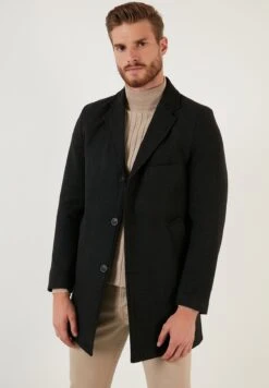 Slim Fit - Mantel - Smoked Color