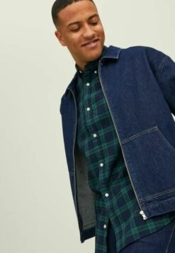 Jack & Jones Kariertes- Overhemd - Navy Blazer -Jack and Jones Verkoopwinkel dca681c8d7f94163a5b153df8beae0ae