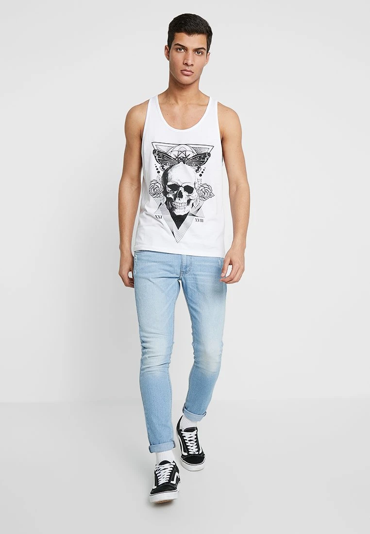 Pier One Skinny Fit - Jeans Skinny Fit - Bleached Denim 4 Pier One Skinny Fit - Jeans Skinny Fit - Bleached Denim - Afbeelding 2