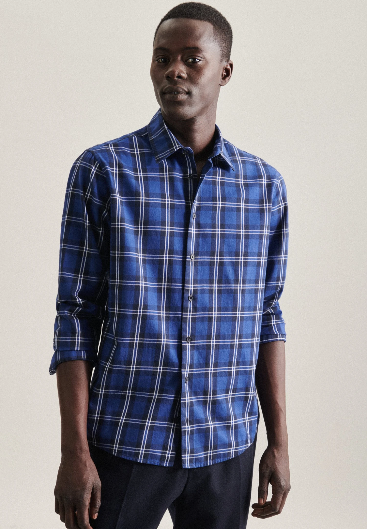 Seidensticker Casual - Overhemd - Dark Blue 7 Seidensticker Casual - Overhemd - Dark Blue - Afbeelding 5