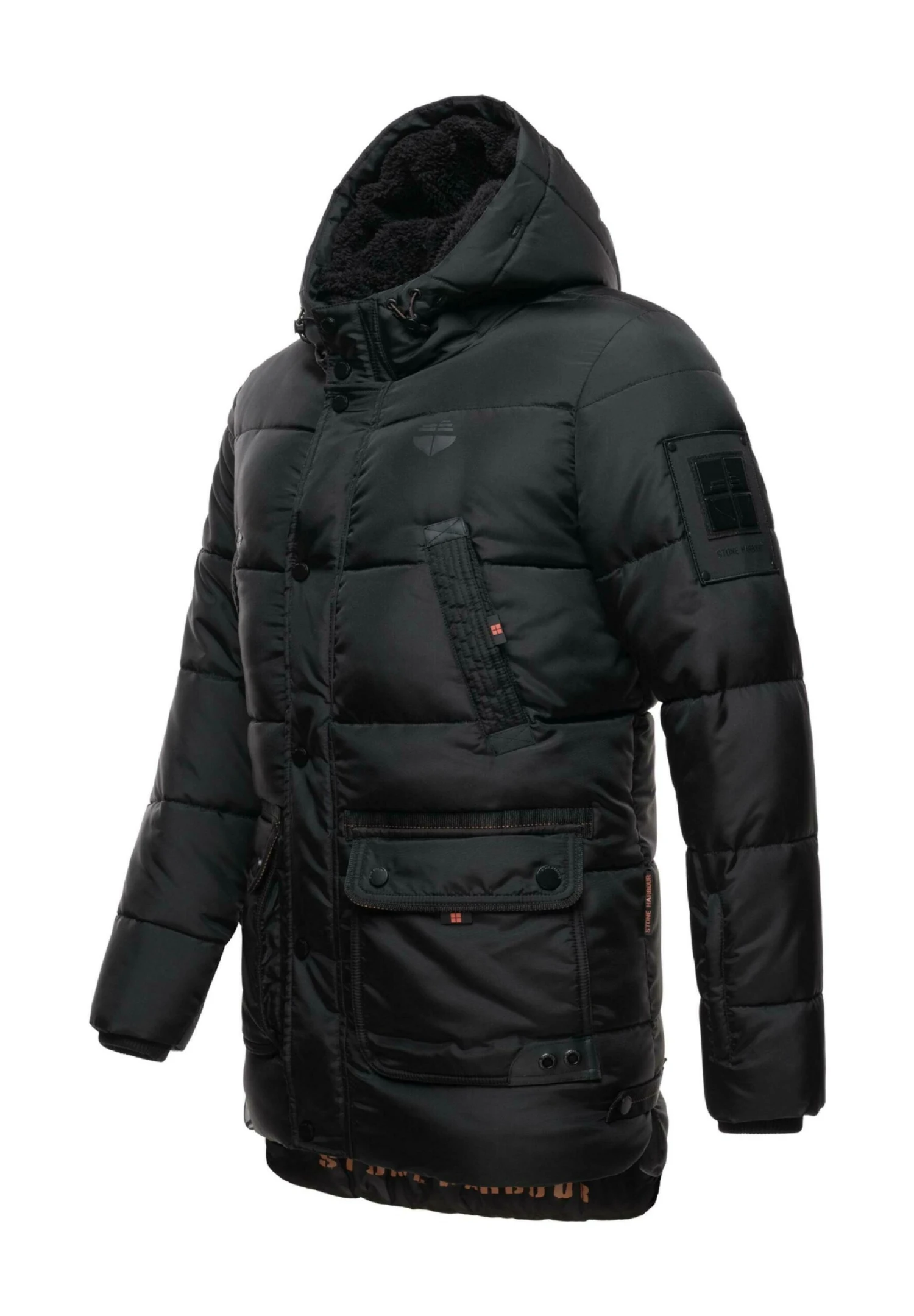 Mironoo - Winterjas - Black 8 Mironoo - Winterjas - Black - Afbeelding 6
