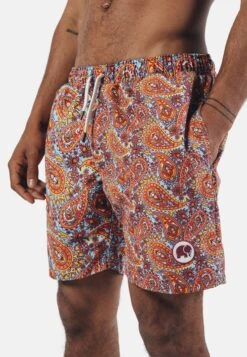 Seaqual Yarn - Zwemshorts - Paisley Red -Jack and Jones Verkoopwinkel dd4ac69edf8a432d95498ab40c656572