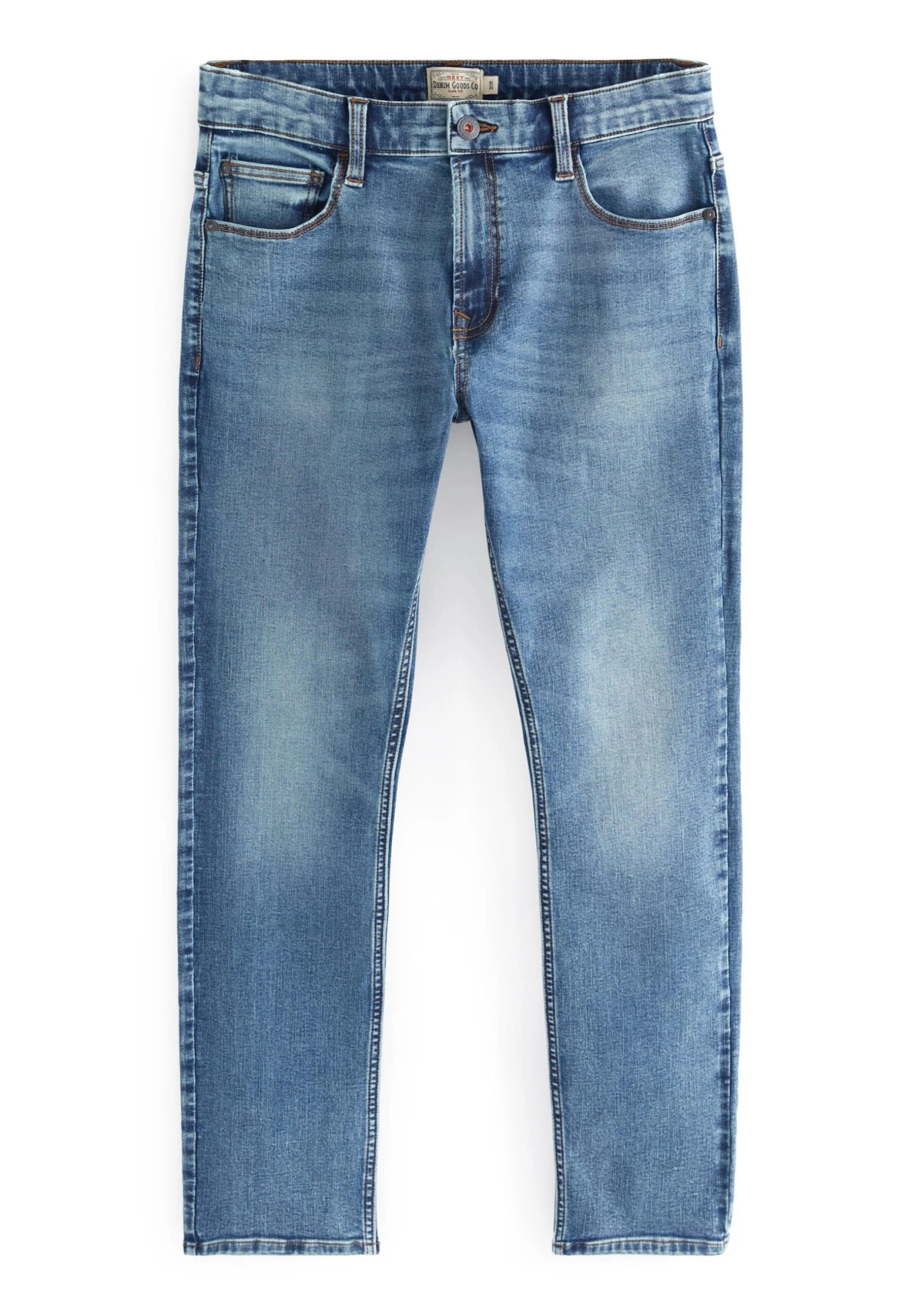 Next Authentic Stretch - Slim Fit Jeans - Mid Grey 8 Next Authentic Stretch - Slim Fit Jeans - Mid Grey - Afbeelding 6