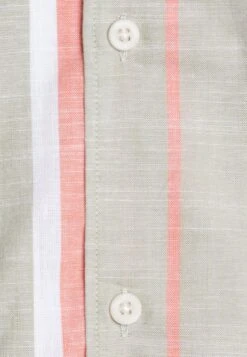 Lindbergh Striped - Overhemd - Army -Jack and Jones Verkoopwinkel ddead632de41496380607df603c1ff2b