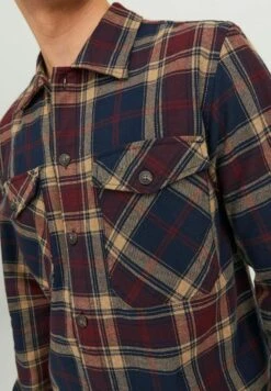 Jack & Jones Jjeeddie Ls Noos - Overhemd - Port Royale -Jack and Jones Verkoopwinkel de856e5aa2ae45bab207f6b48623708e