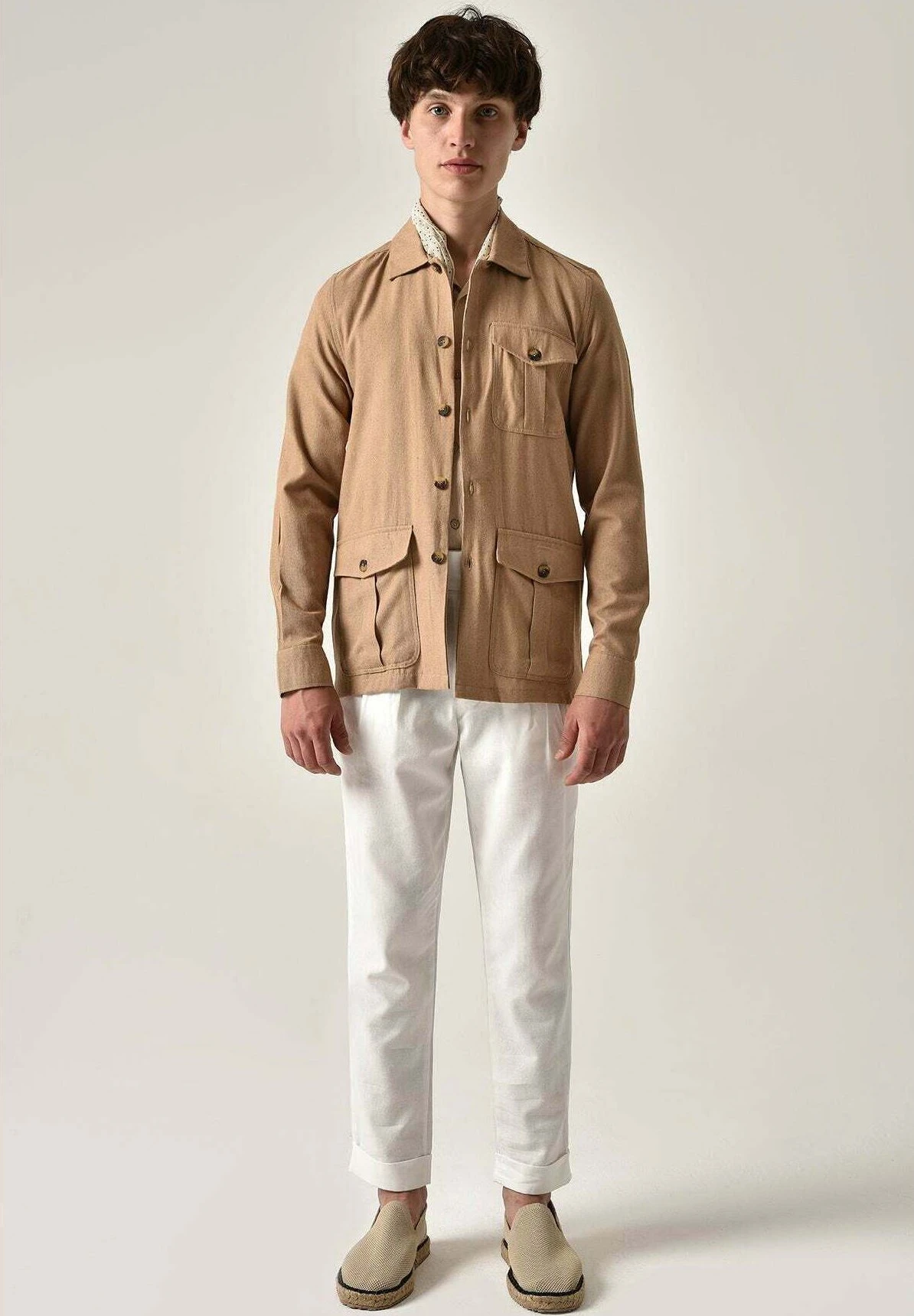 Regular Fit- Overhemd - Camel 4 Regular Fit- Overhemd - Camel - Afbeelding 2