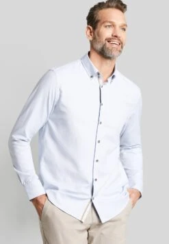 Bugatti Modern Fit - Overhemd - Hellblau