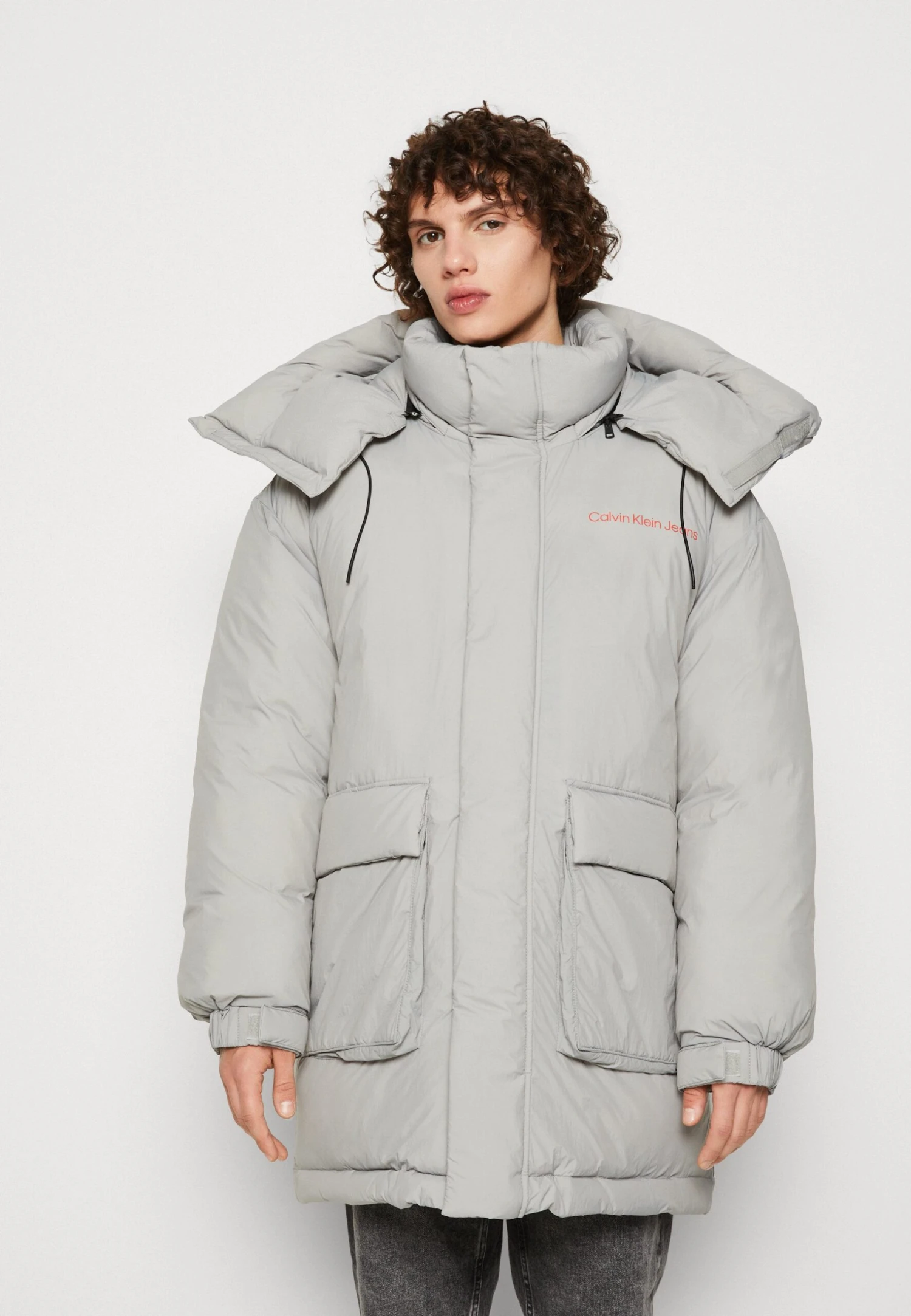 Calvin Klein Jeans Winterjas - Mercury Grey 3 Calvin Klein Jeans Winterjas - Mercury Grey