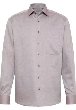 Eterna Struktur Comfort Fit - Overhemd - Braun -Jack and Jones Verkoopwinkel dff1f4a294c54b4094ec57fc99aacc63