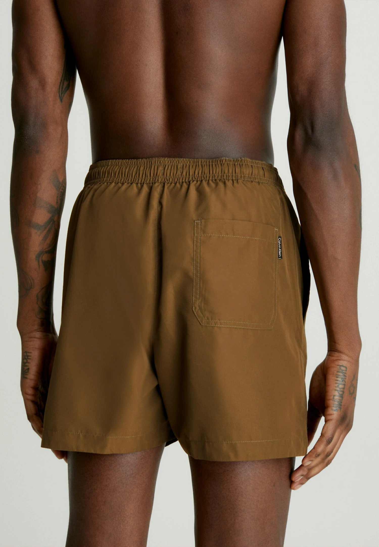 Medium Drawstring-Graphic - Zwemshorts - Brown Olive 5 Medium Drawstring-Graphic - Zwemshorts - Brown Olive - Afbeelding 3