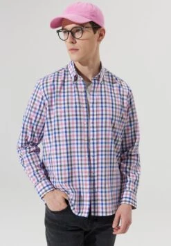 Painted Yarn- Overhemd - White/Navy Blue -Jack and Jones Verkoopwinkel e0402ef82d224e24bfc82eaae2f15f97