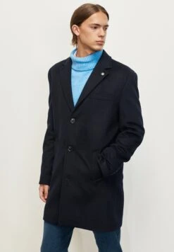 Standard Fit Plain - Halflange Jas - Navy Blue -Jack and Jones Verkoopwinkel e0948fb14c504a8c91d6f445516ce5c8