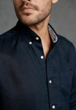 Next Signature Roll Sleeve Standard - Overhemd - Navy Blue -Jack and Jones Verkoopwinkel e14e6af12f8c42669bdca61135c91f1b