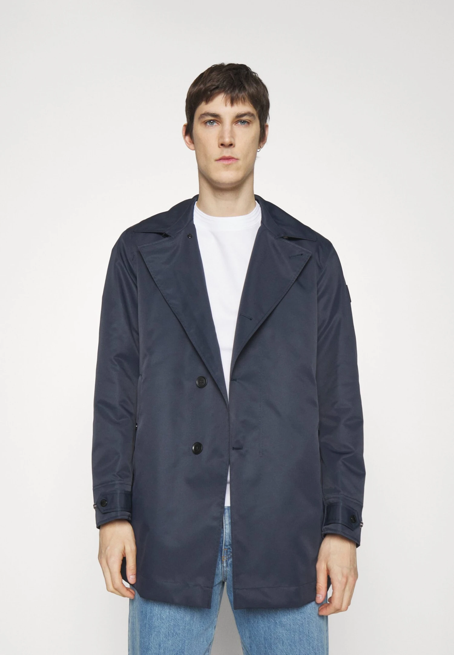 Boss Coel - Halflange Jas - Dark Blue 5 Boss Coel - Halflange Jas - Dark Blue - Afbeelding 3